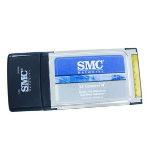 SMC Adaptador Inalambrico CardBus EZ Connect N Pro  SMCWCB-N